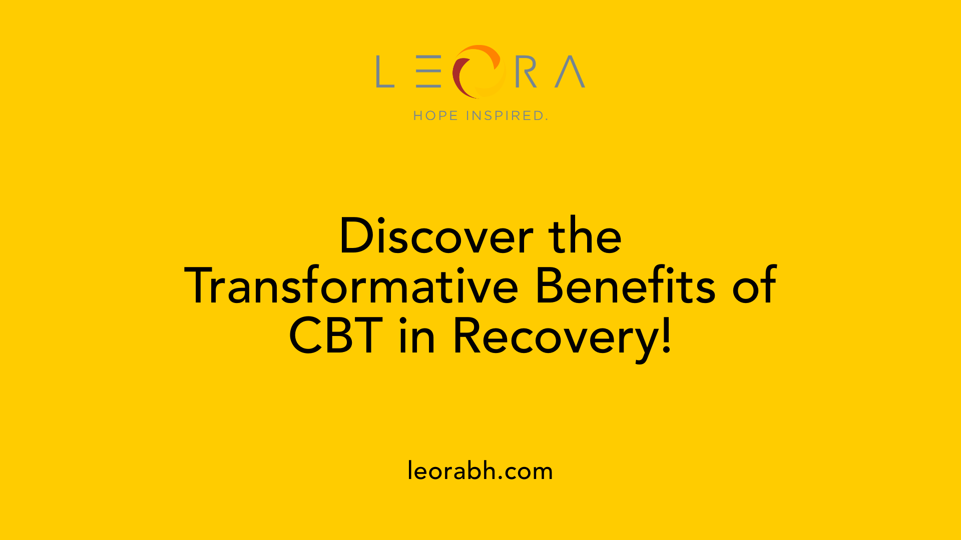 Discover the Transformative Benefits of CBT in Recovery!
