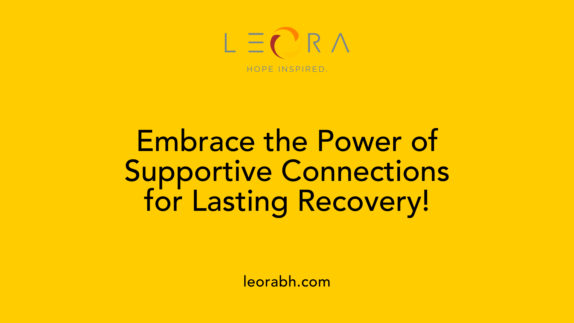 Embrace the Power of Supportive Connections for Lasting Recovery!