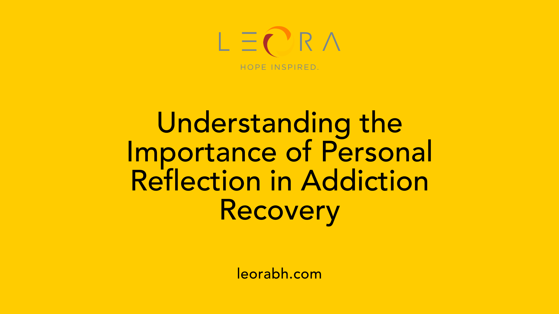 Understanding the Importance of Personal Reflection in Addiction Recovery