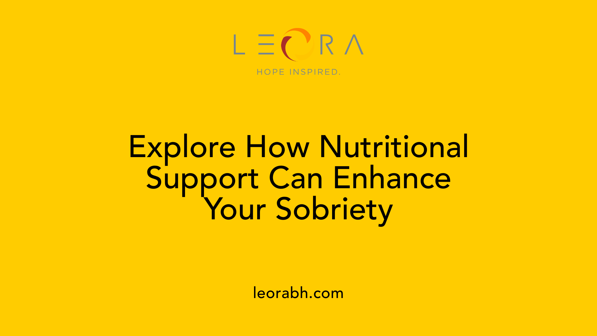 Explore How Nutritional Support Can Enhance Your Sobriety