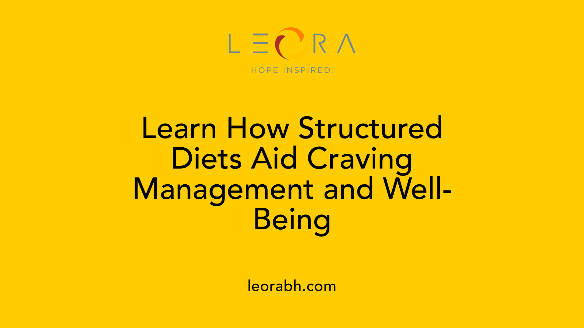 Learn How Structured Diets Aid Craving Management and Well-Being