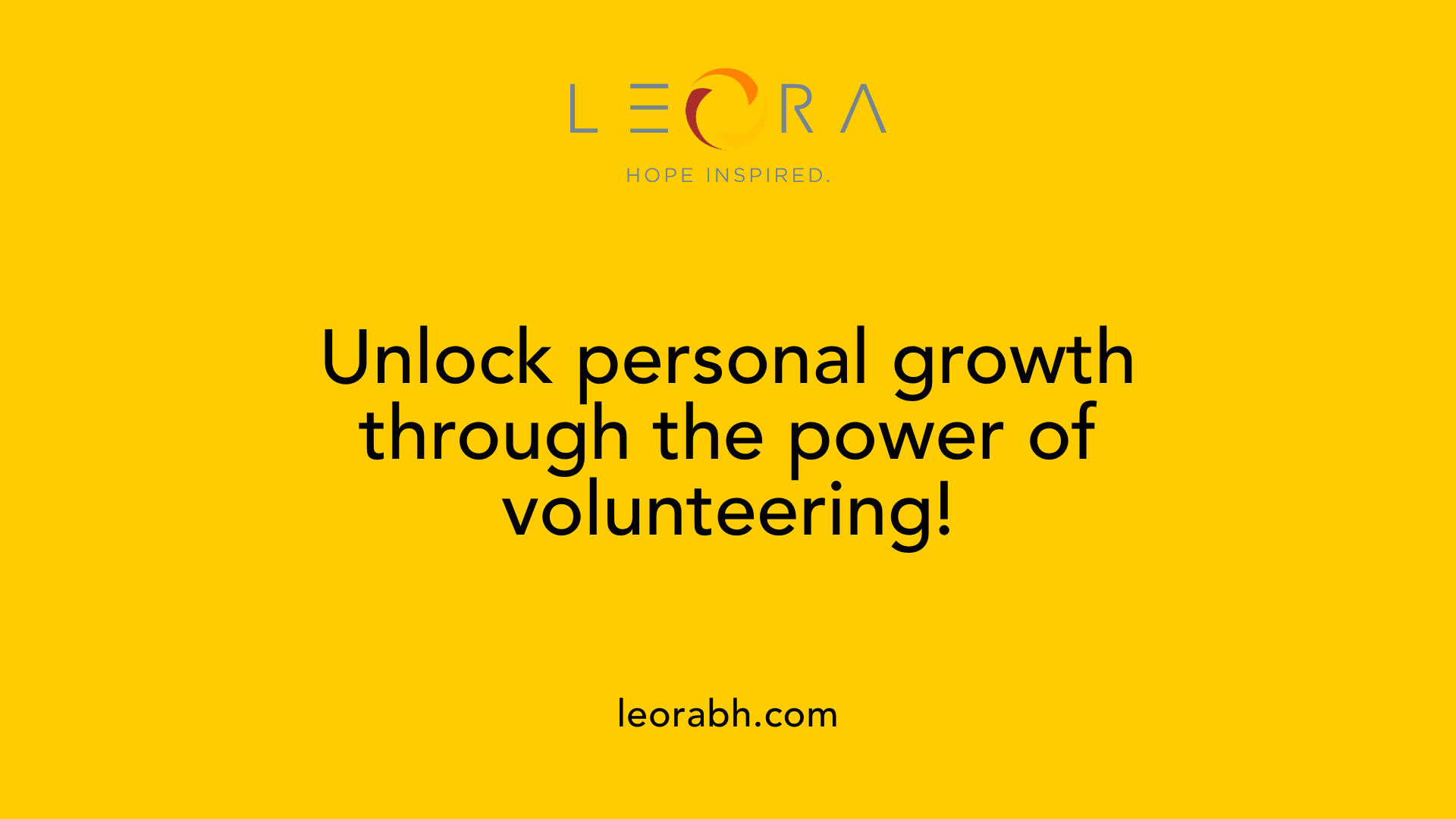 Unlock personal growth through the power of volunteering!