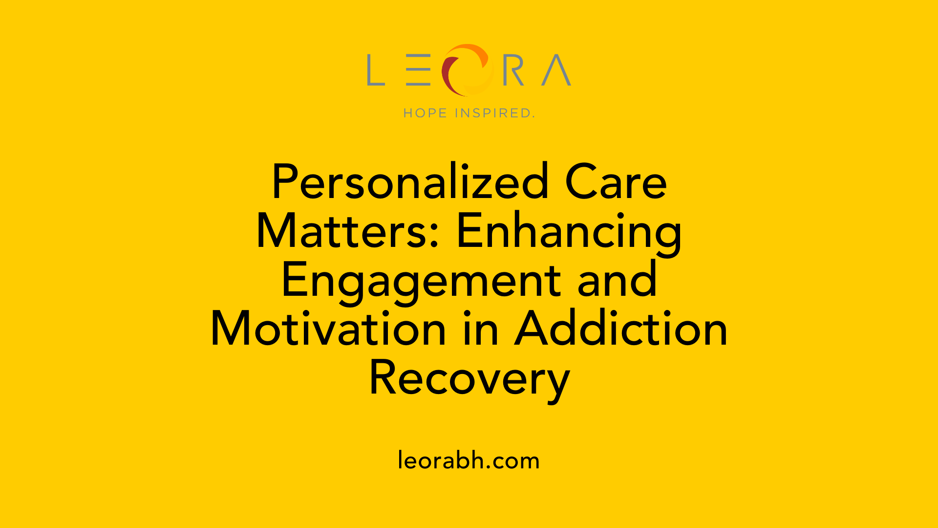 Personalized Care Matters: Enhancing Engagement and Motivation in Addiction Recovery