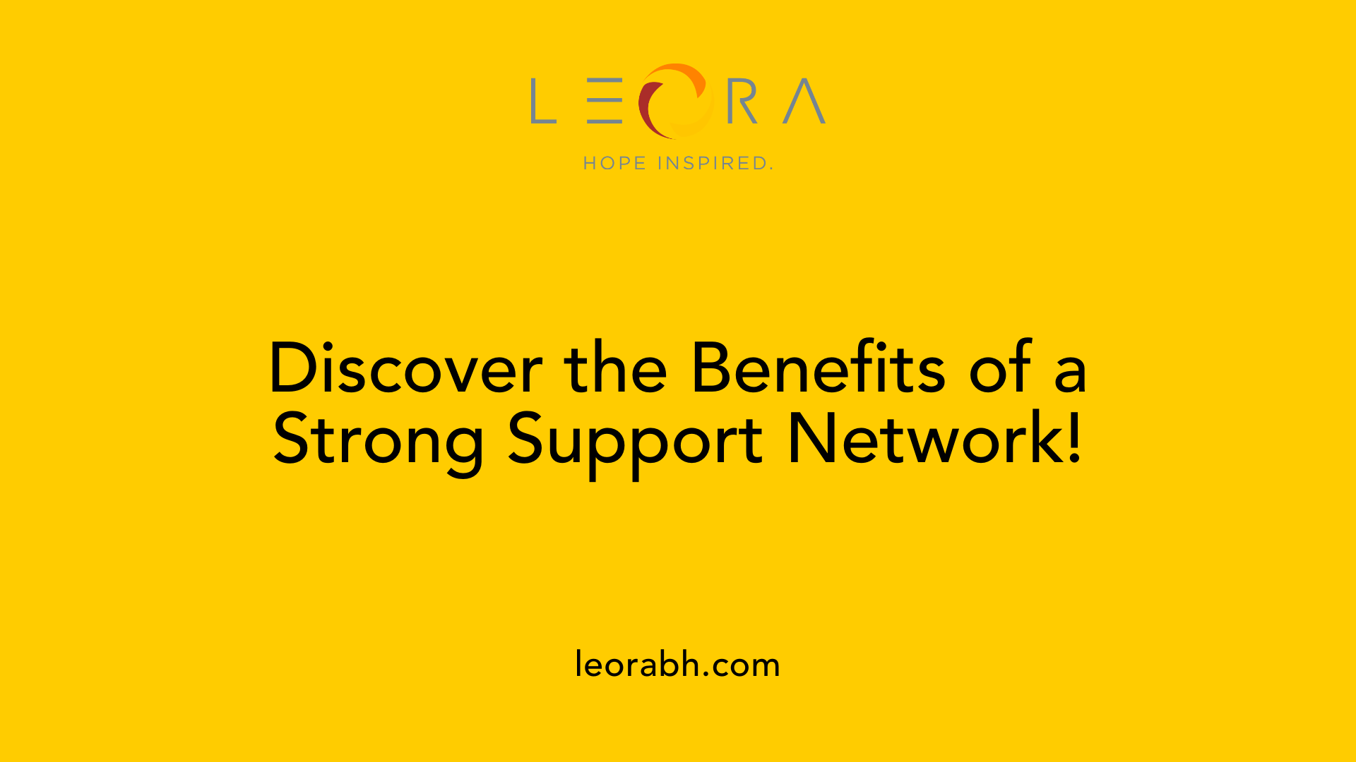 Discover the Benefits of a Strong Support Network!