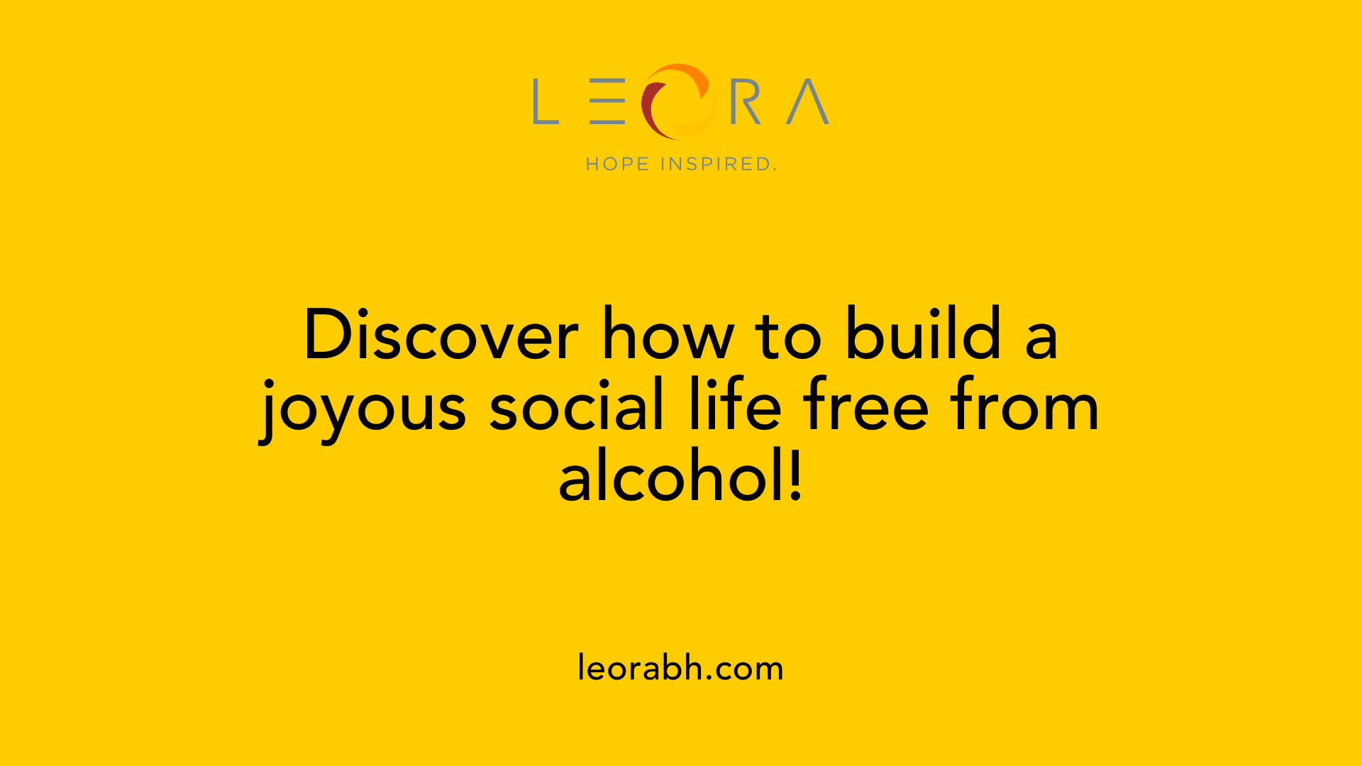 Discover how to build a joyous social life free from alcohol!