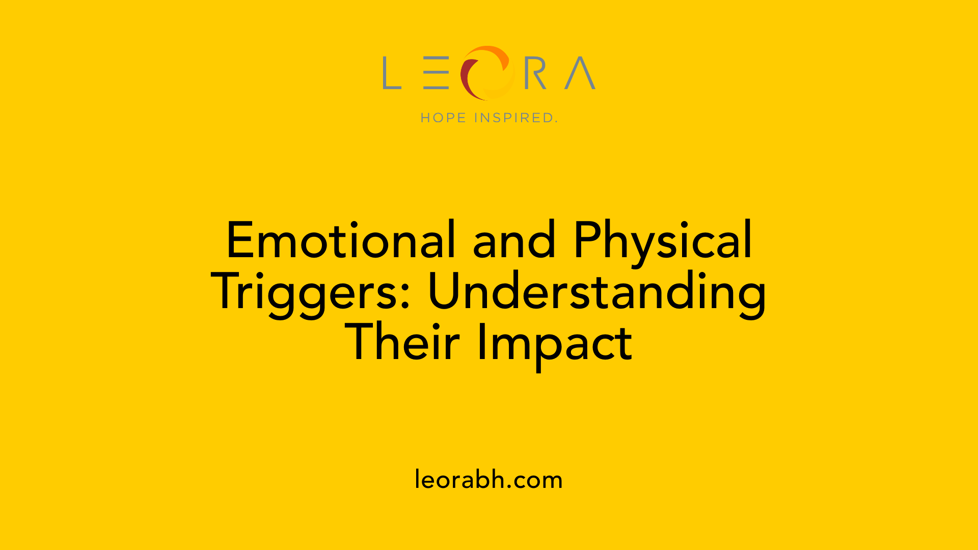 Emotional and Physical Triggers: Understanding Their Impact