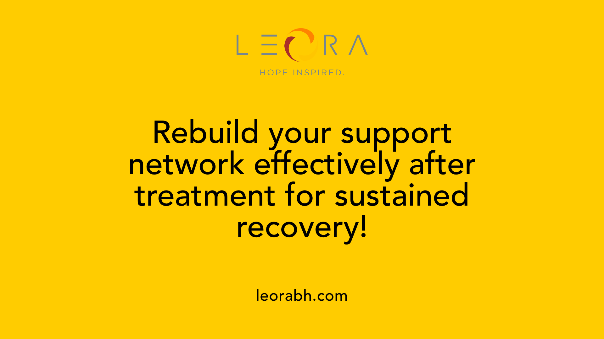 Rebuild your support network effectively after treatment for sustained recovery!