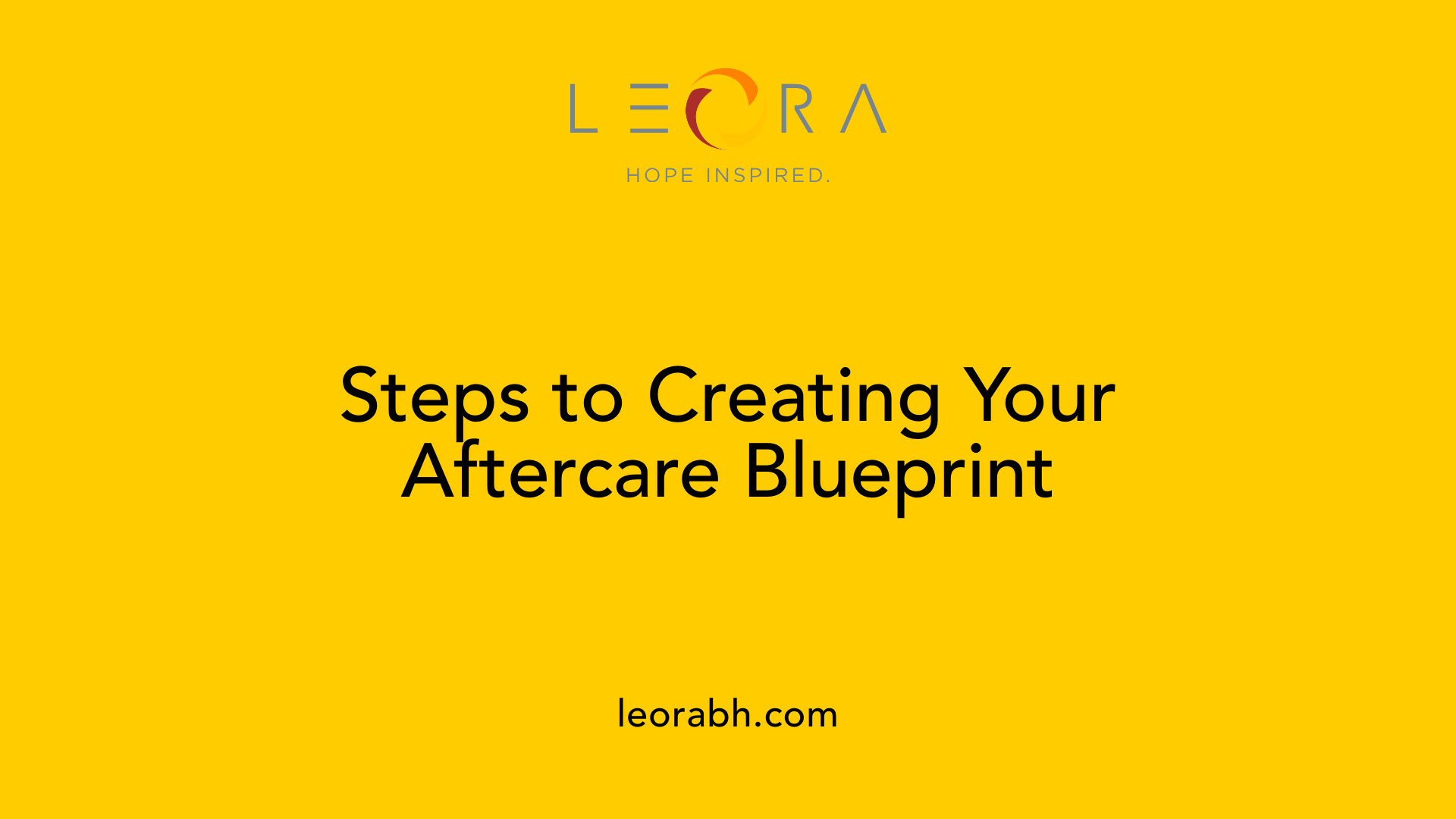 Steps to Creating Your Aftercare Blueprint