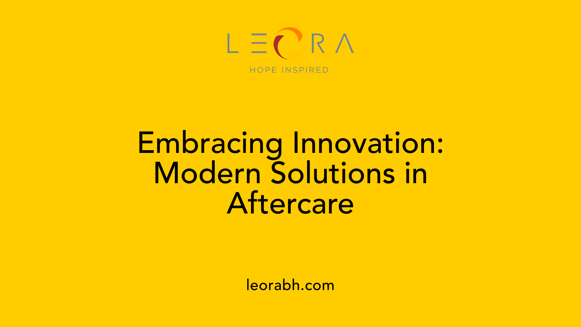 Embracing Innovation: Modern Solutions in Aftercare