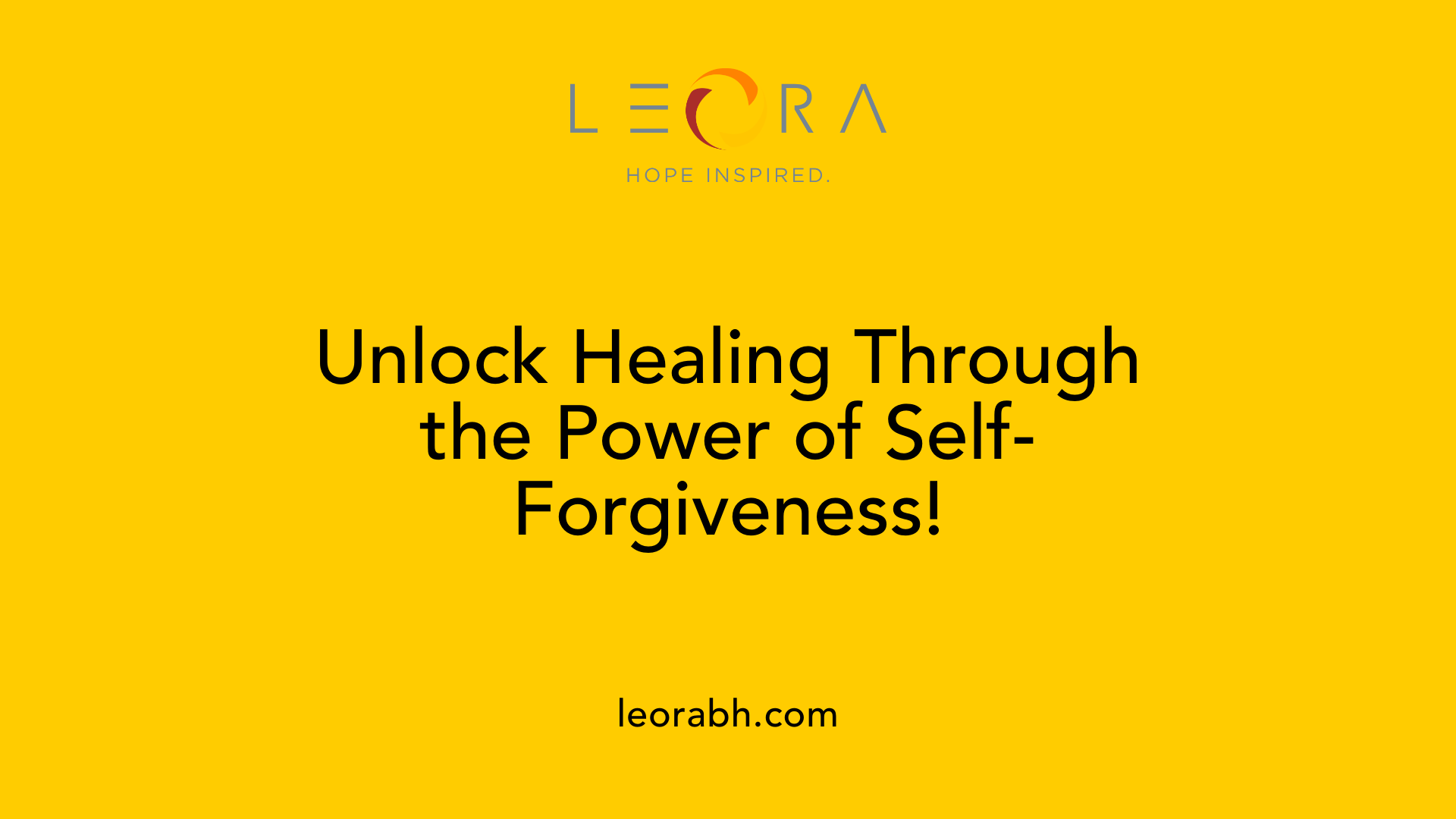 Unlock Healing Through the Power of Self-Forgiveness!