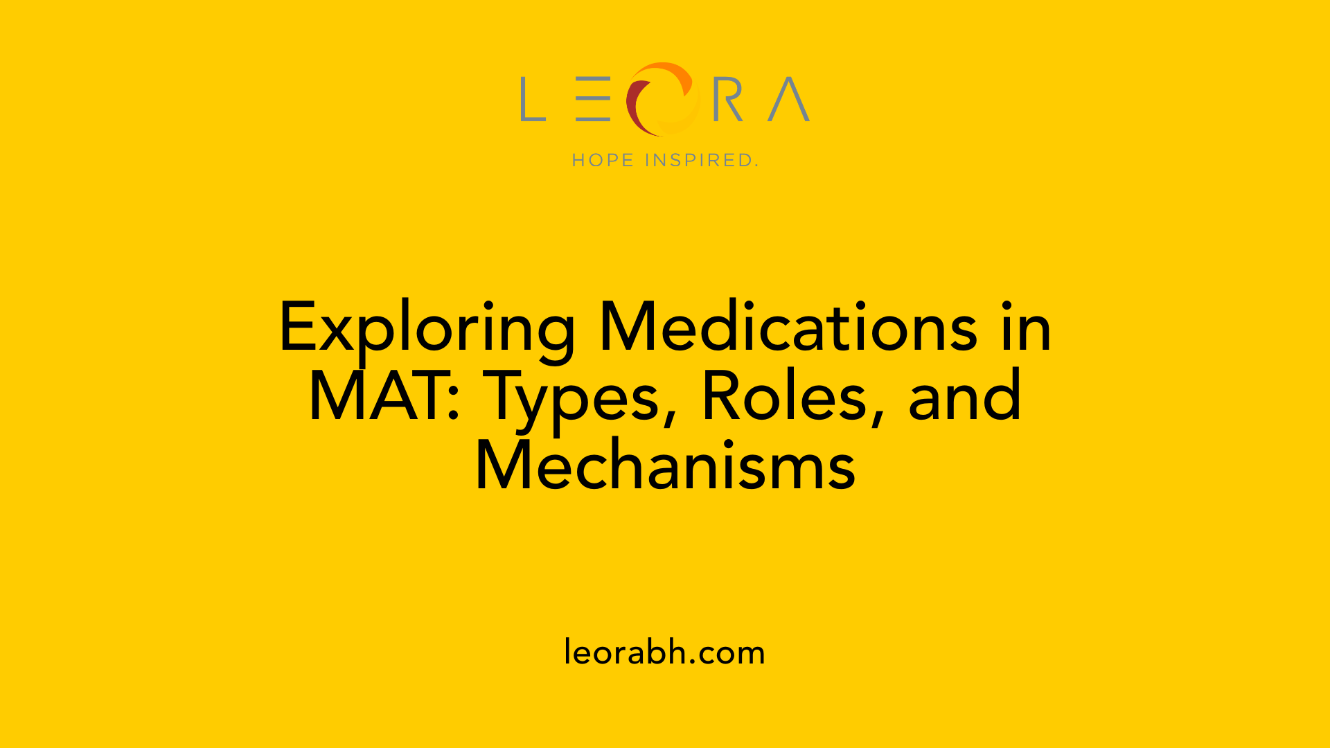Exploring Medications in MAT: Types, Roles, and Mechanisms