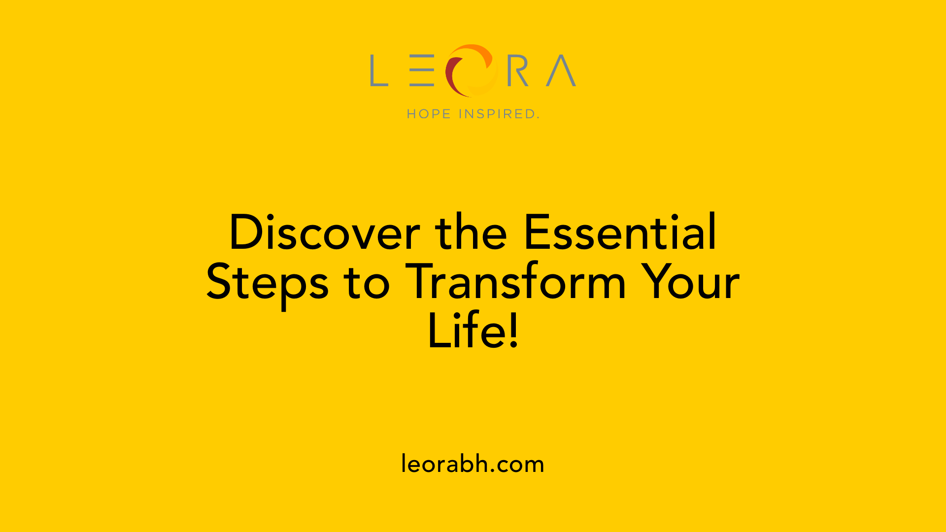 Discover the Essential Steps to Transform Your Life!