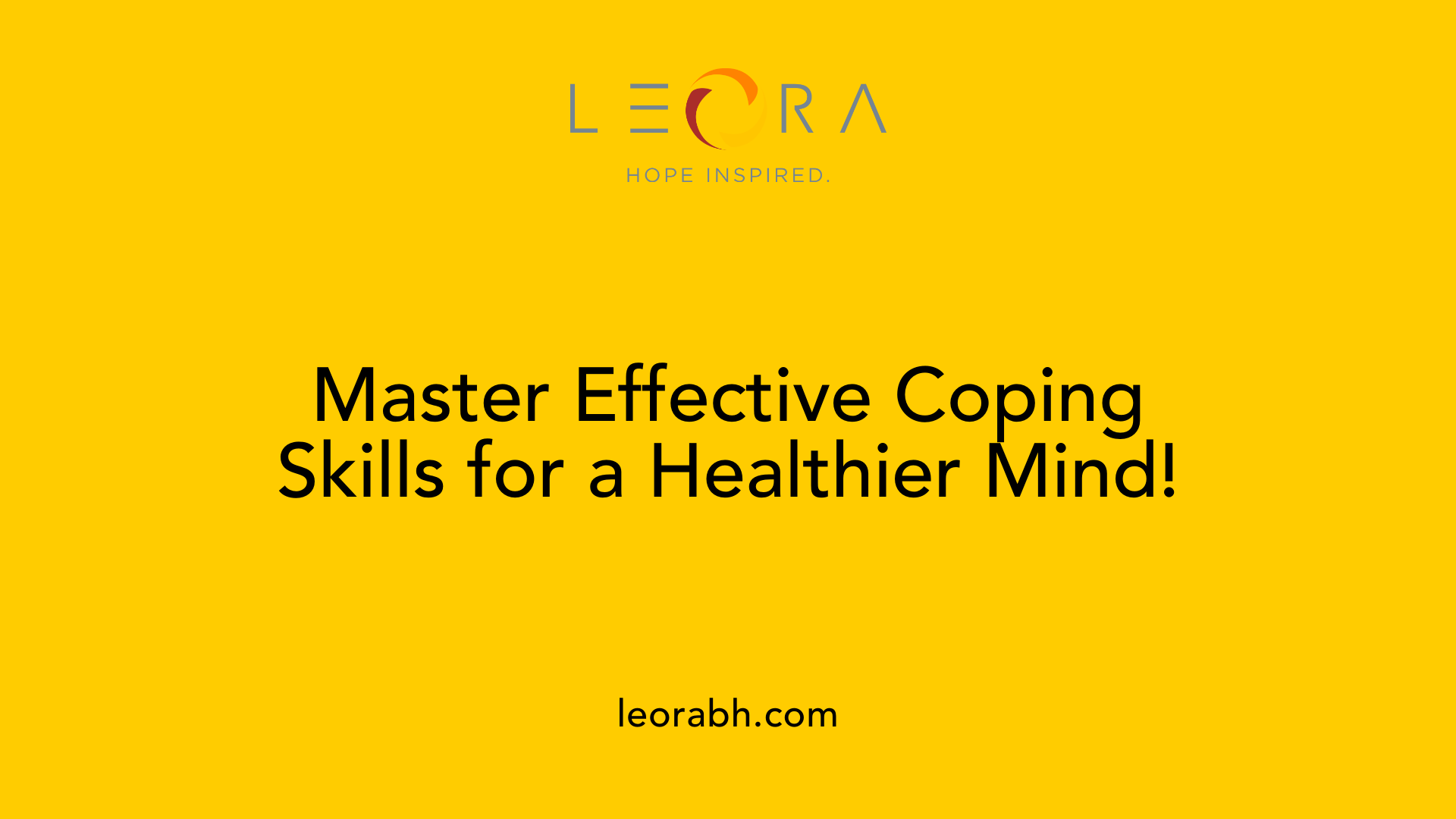 Master Effective Coping Skills for a Healthier Mind!