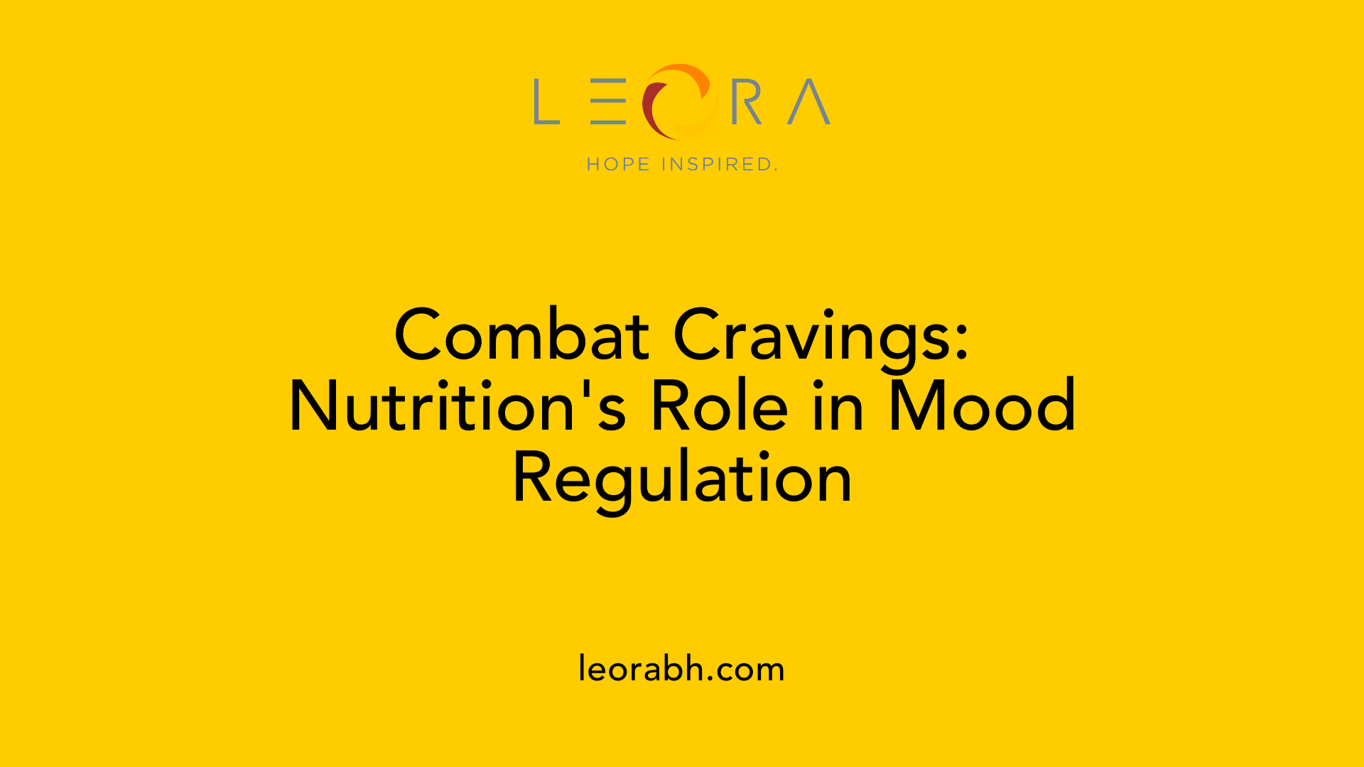 Combat Cravings: Nutrition's Role in Mood Regulation