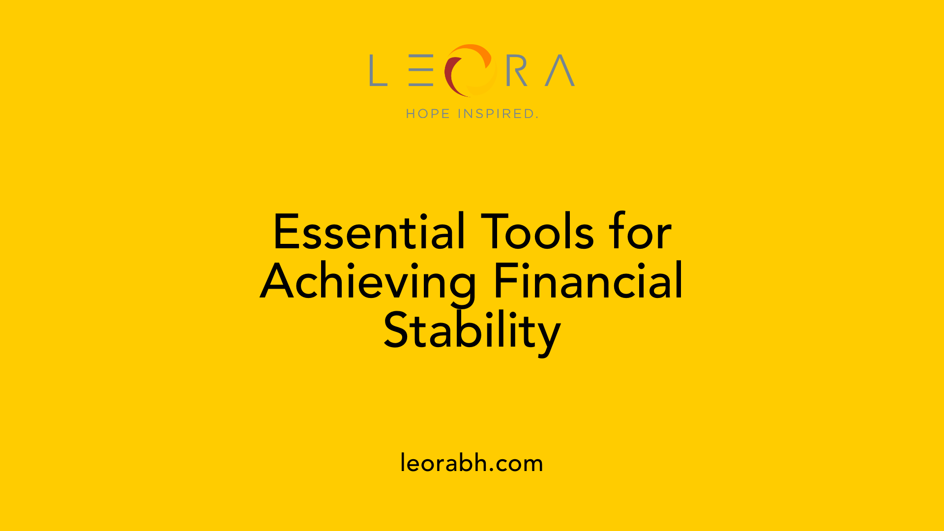 Essential Tools for Achieving Financial Stability