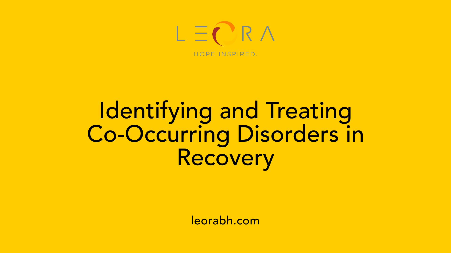 Identifying and Treating Co-Occurring Disorders in Recovery