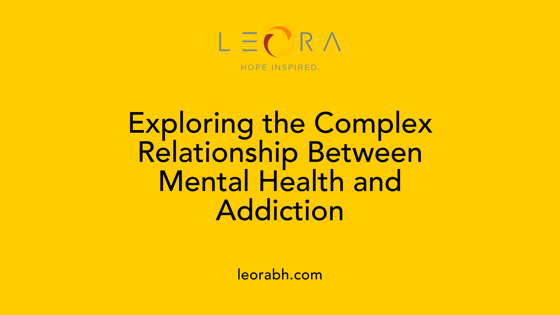 Exploring the Complex Relationship Between Mental Health and Addiction