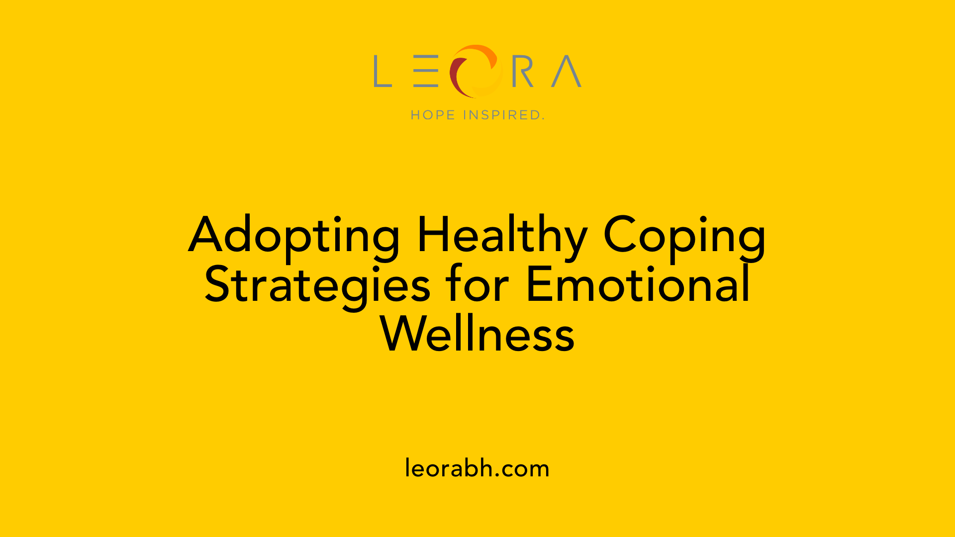Adopting Healthy Coping Strategies for Emotional Wellness
