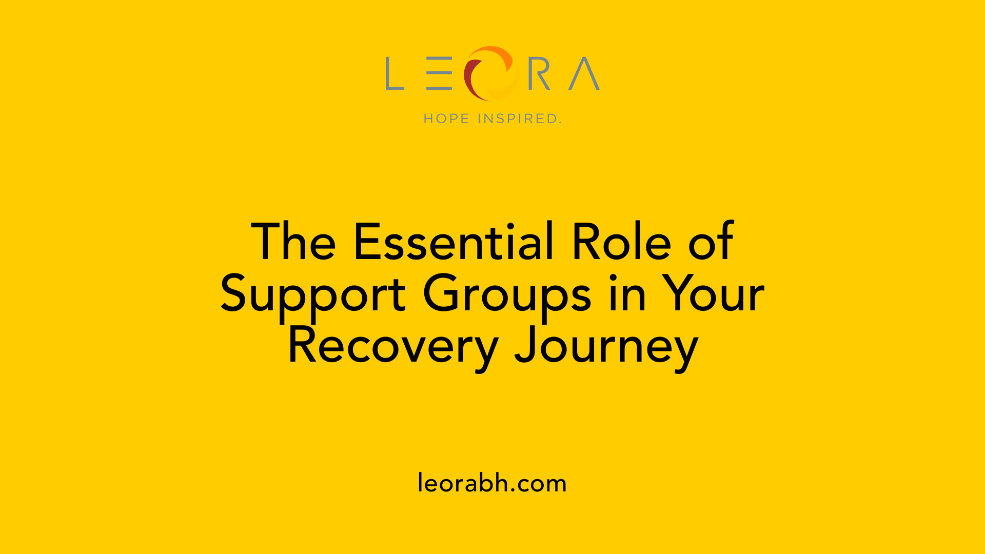 The Essential Role of Support Groups in Your Recovery Journey