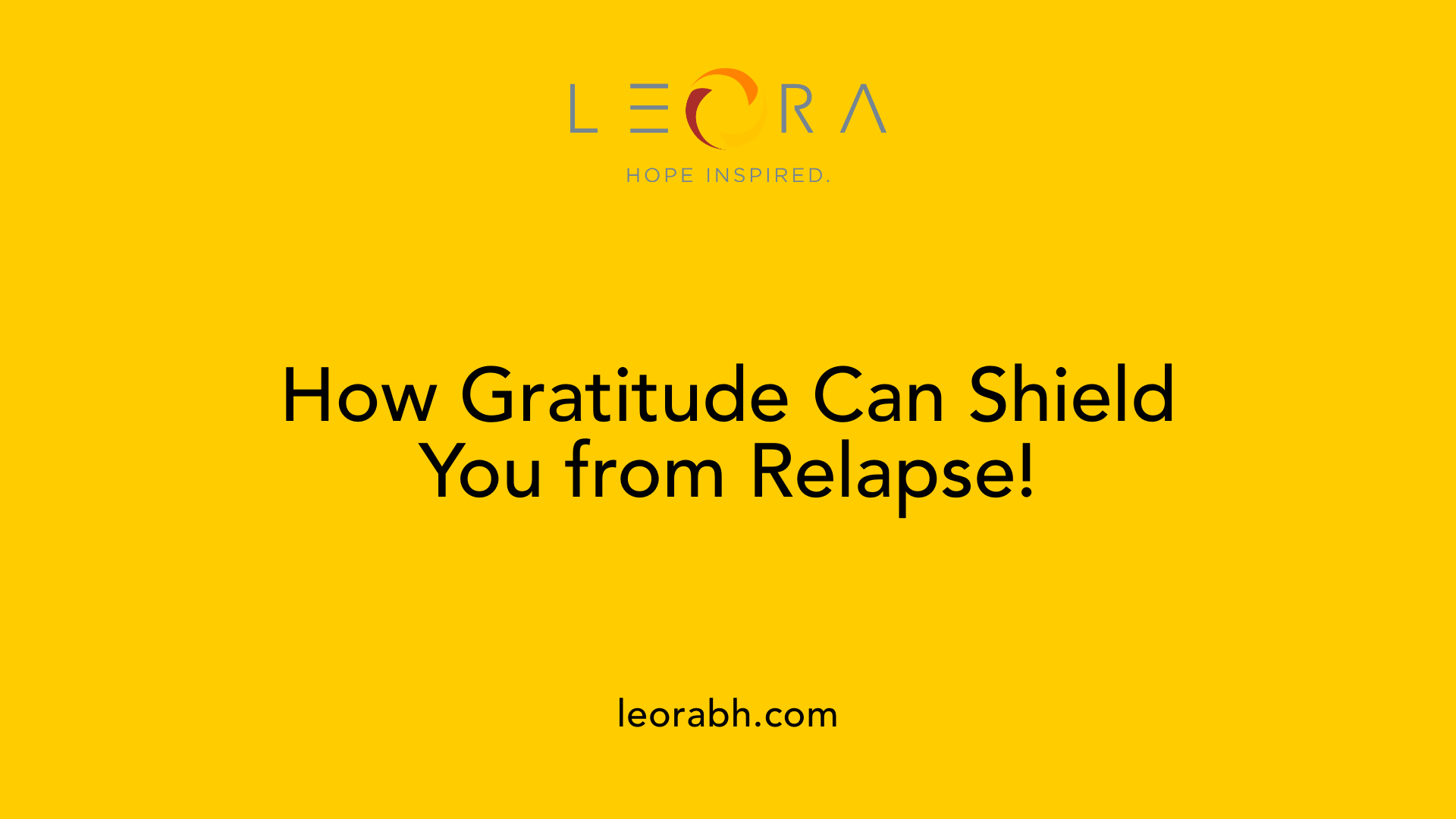 How Gratitude Can Shield You from Relapse!