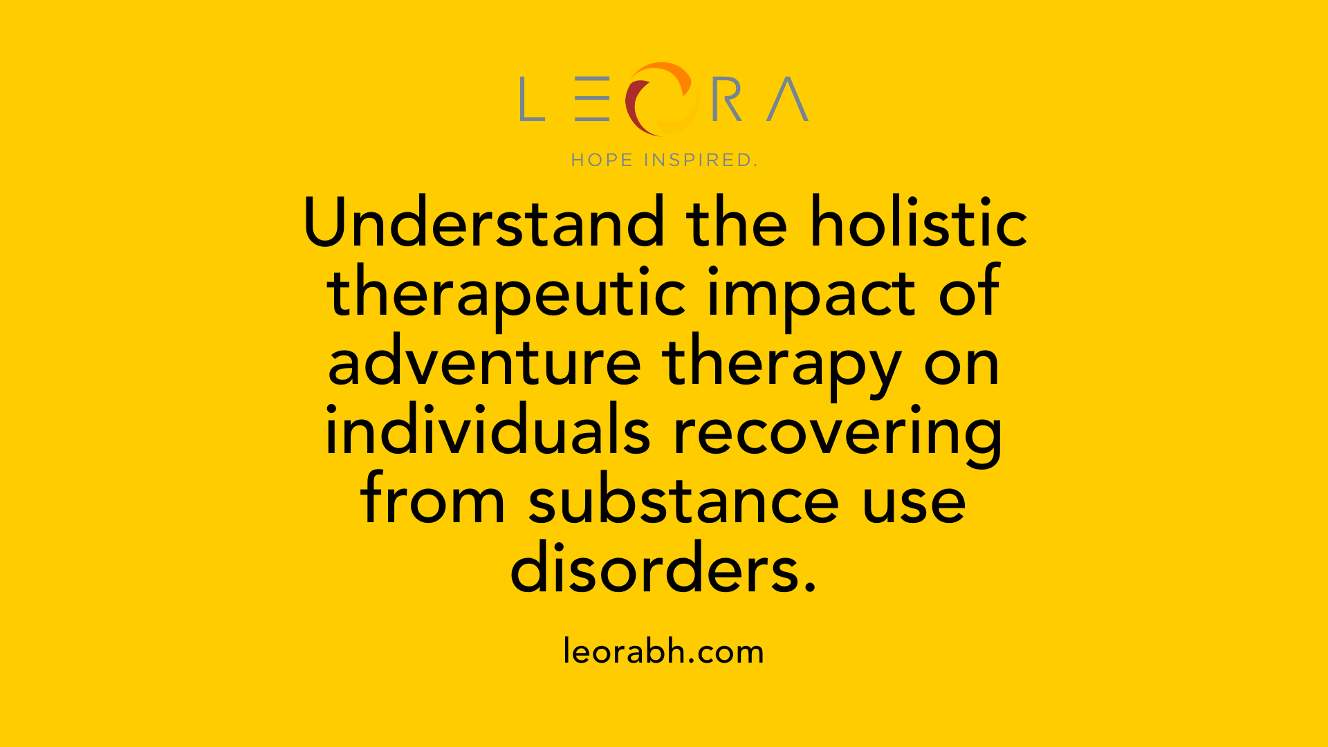 Understand the holistic therapeutic impact of adventure therapy on individuals recovering from substance use disorders.