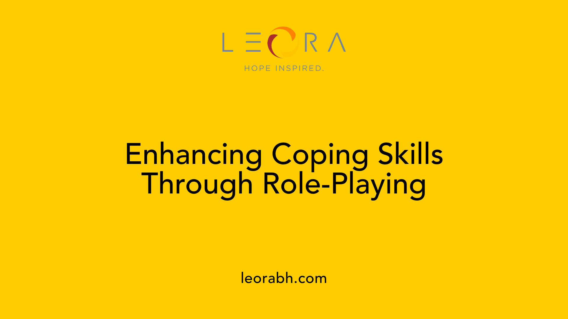 Enhancing Coping Skills Through Role-Playing