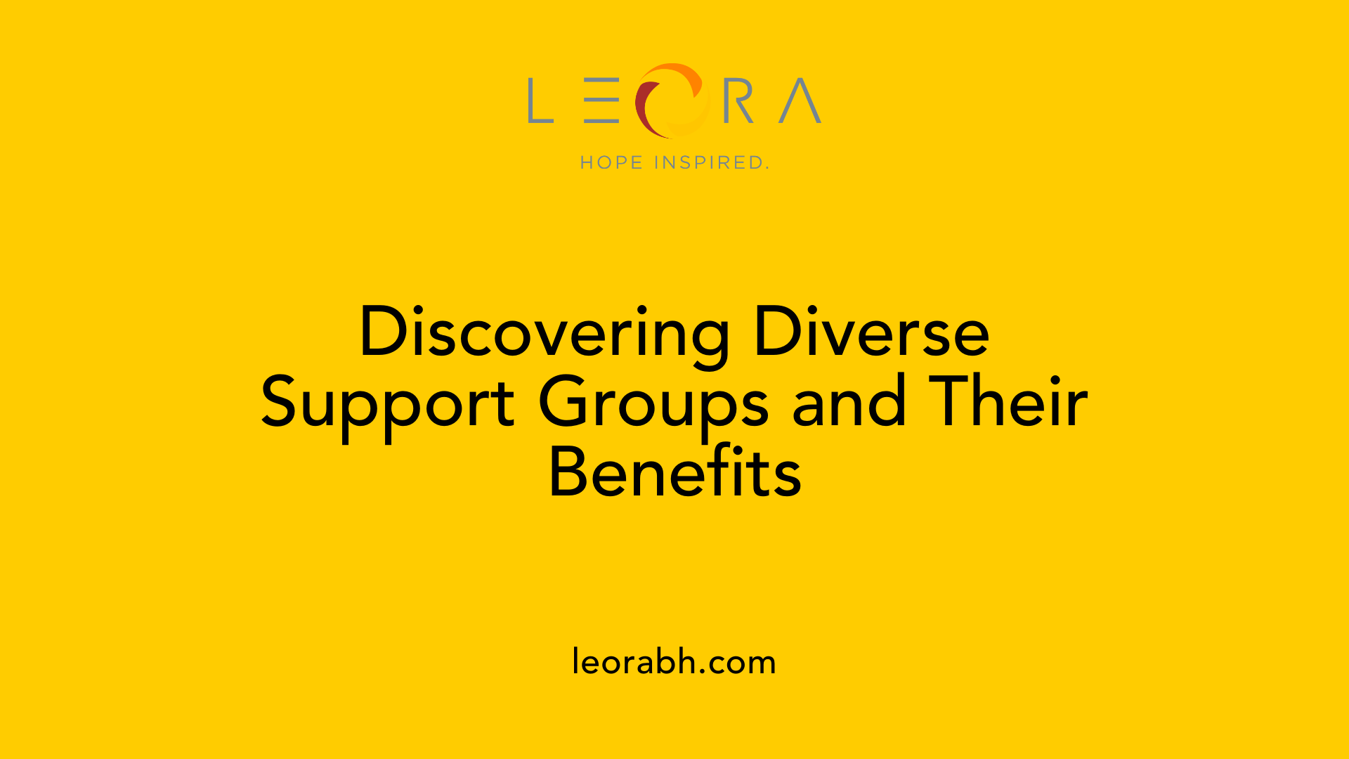Discovering Diverse Support Groups and Their Benefits