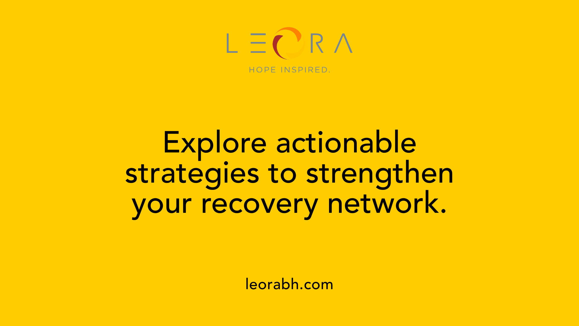 Explore actionable strategies to strengthen your recovery network.