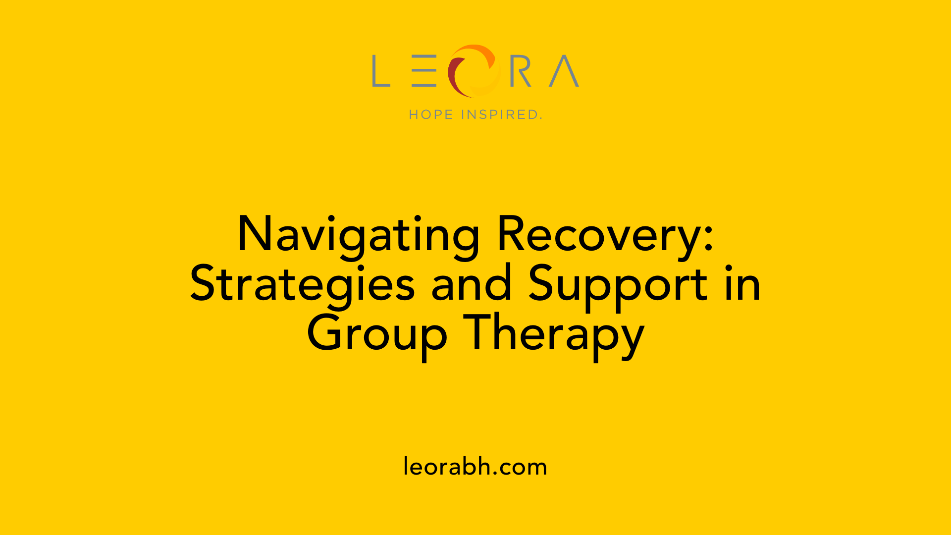 Navigating Recovery: Strategies and Support in Group Therapy