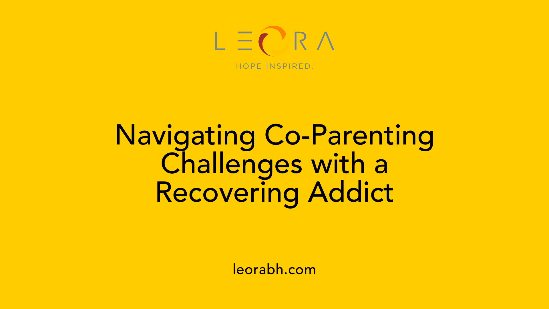 Navigating Co-Parenting Challenges with a Recovering Addict