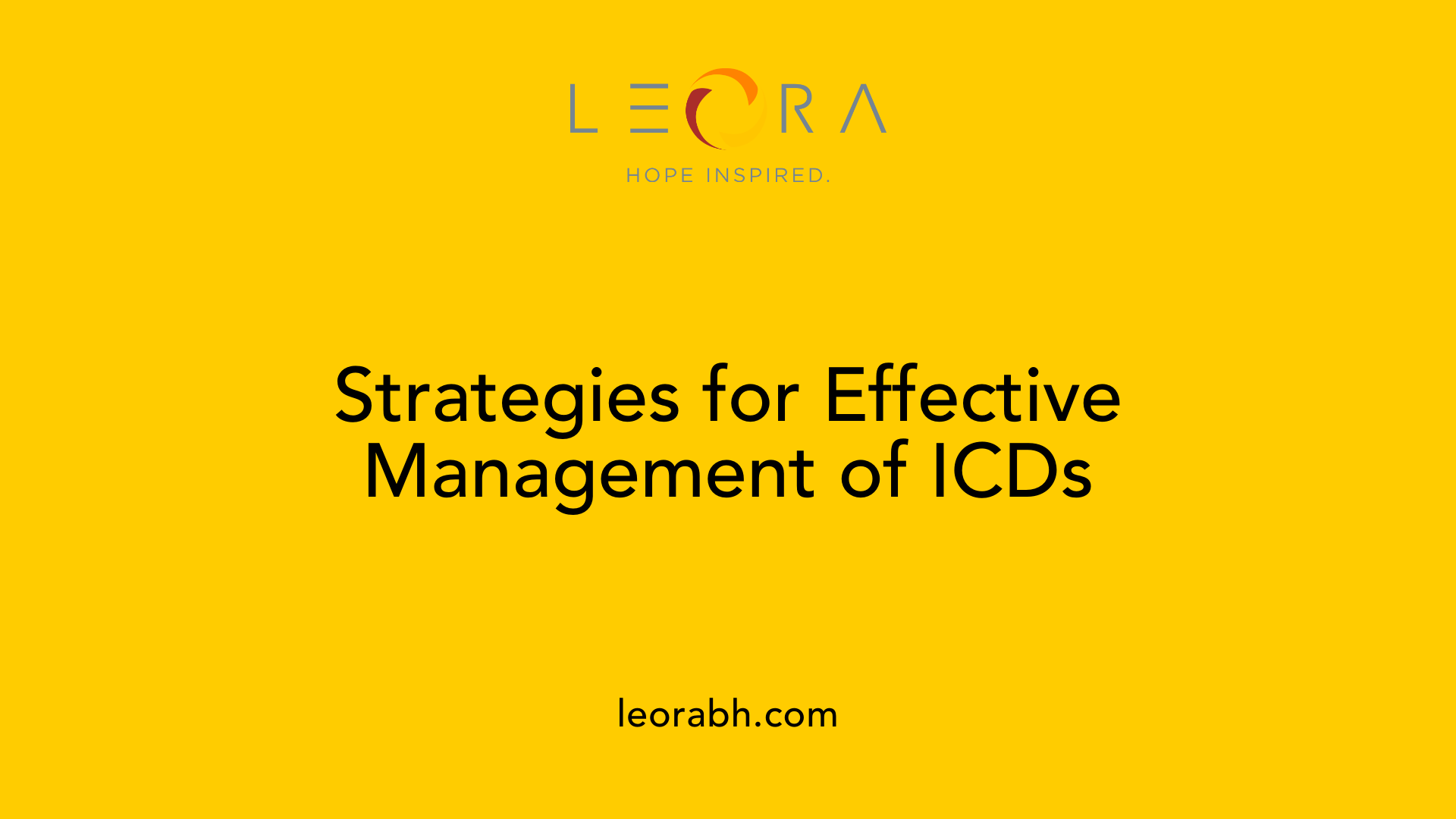 Strategies for Effective Management of ICDs