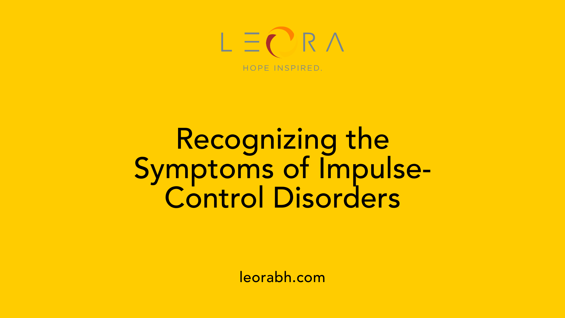 Recognizing the Symptoms of Impulse-Control Disorders