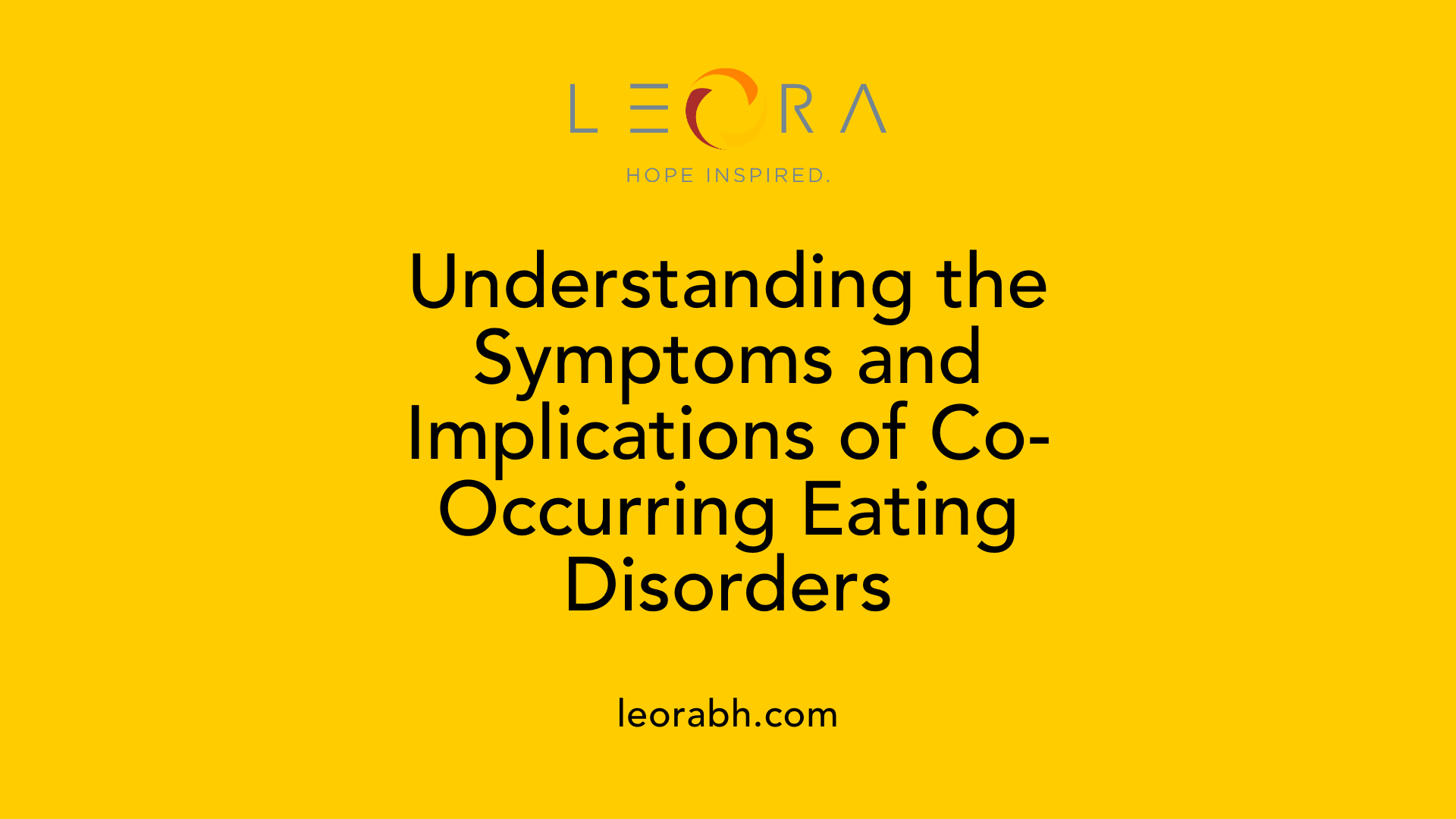 Understanding the Symptoms and Implications of Co-Occurring Eating Disorders