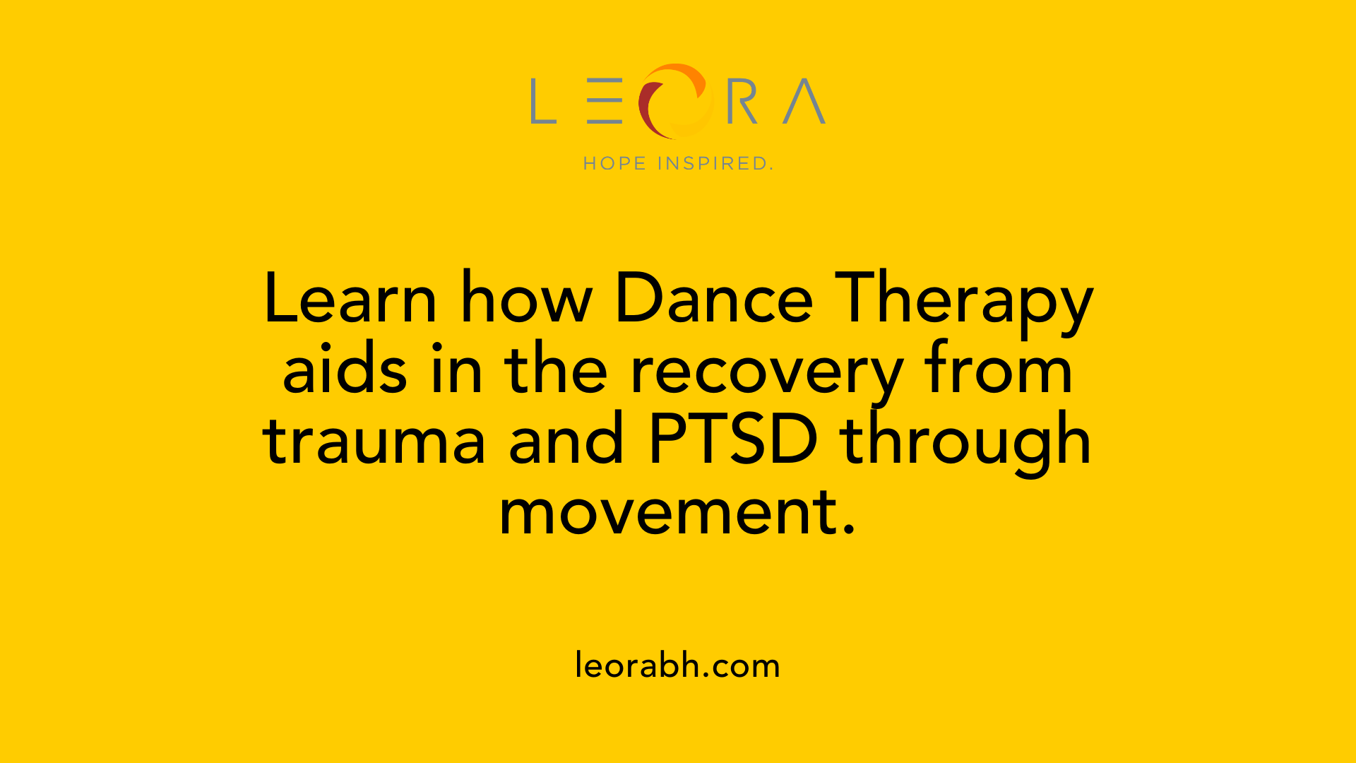 Learn how Dance Therapy aids in the recovery from trauma and PTSD through movement.