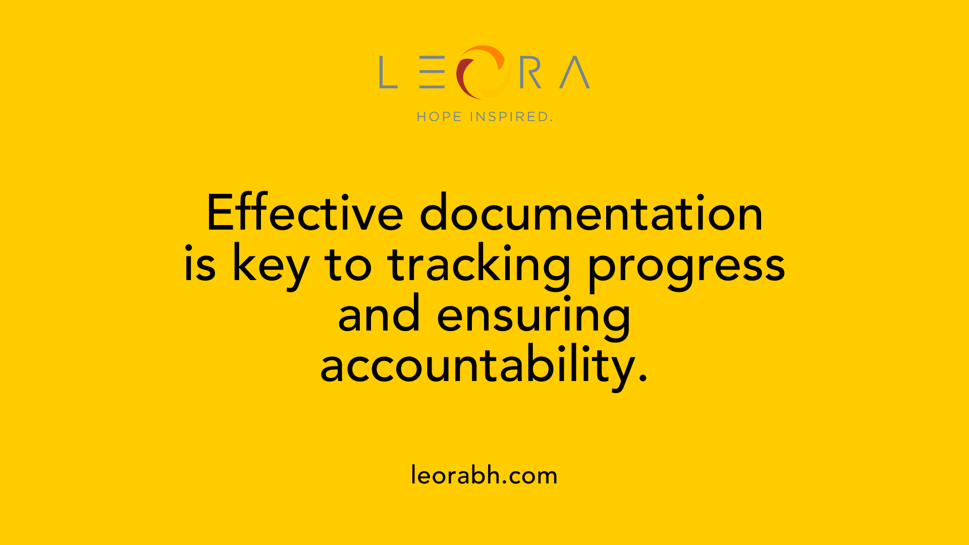 Effective documentation is key to tracking progress and ensuring accountability.