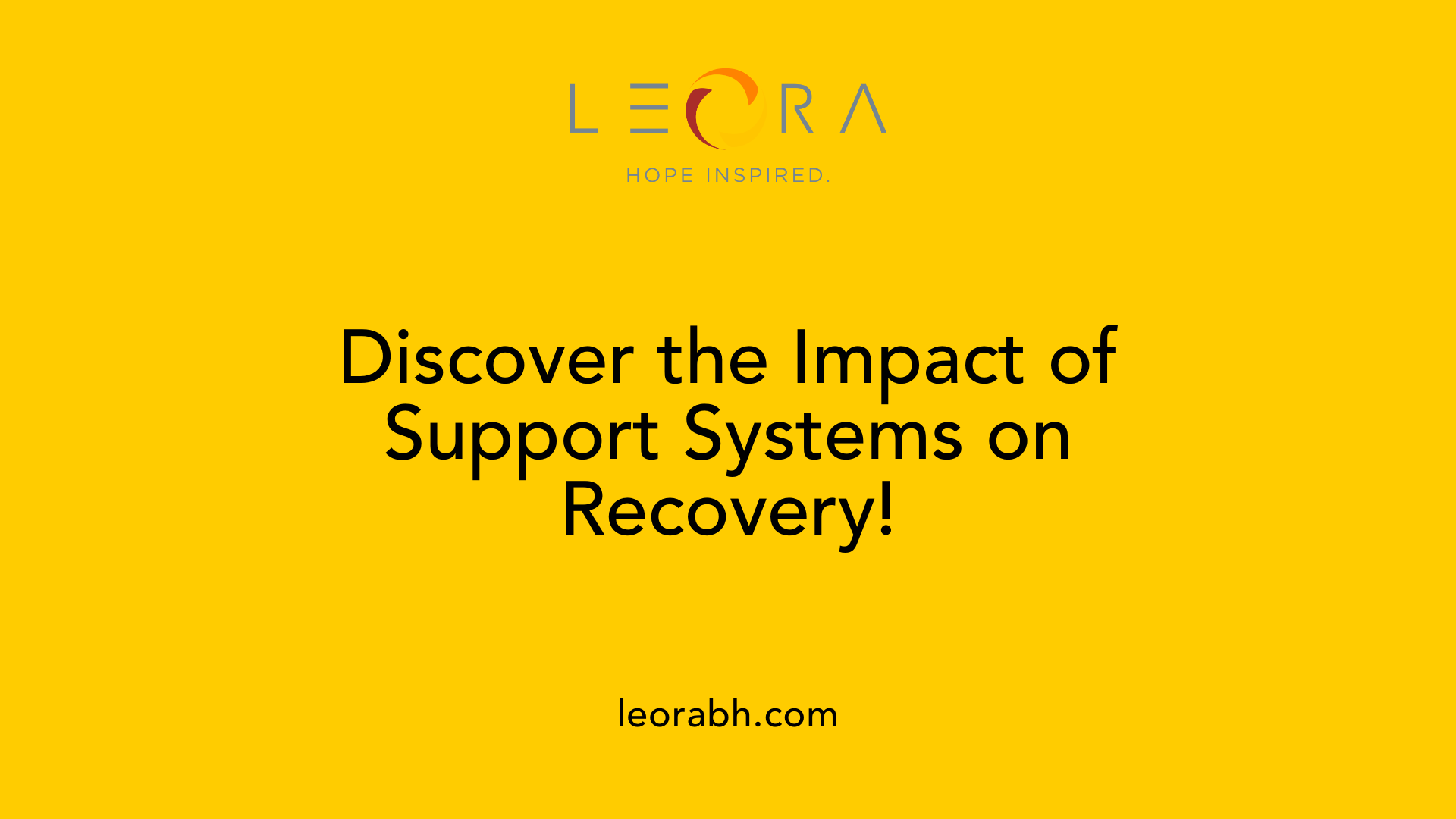 Discover the Impact of Support Systems on Recovery!
