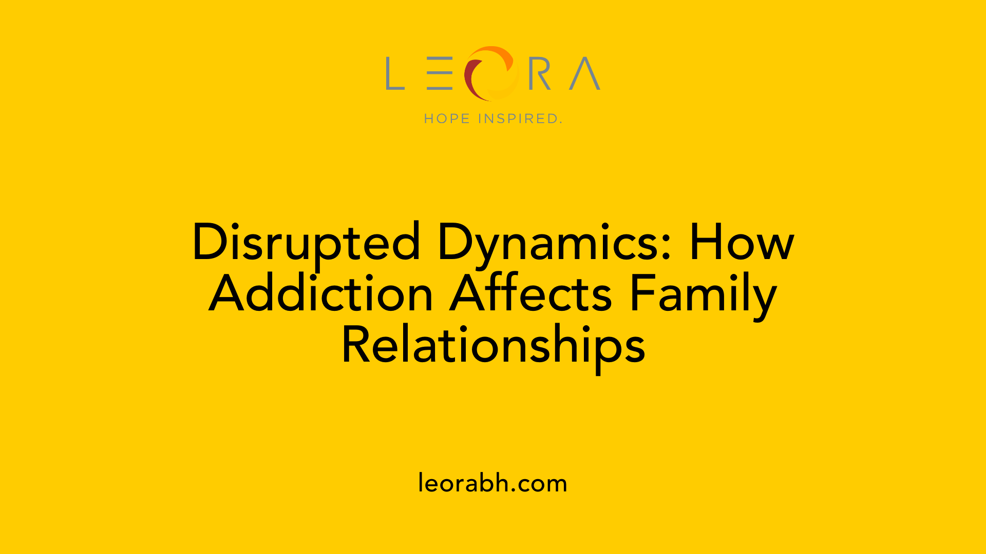 Disrupted Dynamics: How Addiction Affects Family Relationships