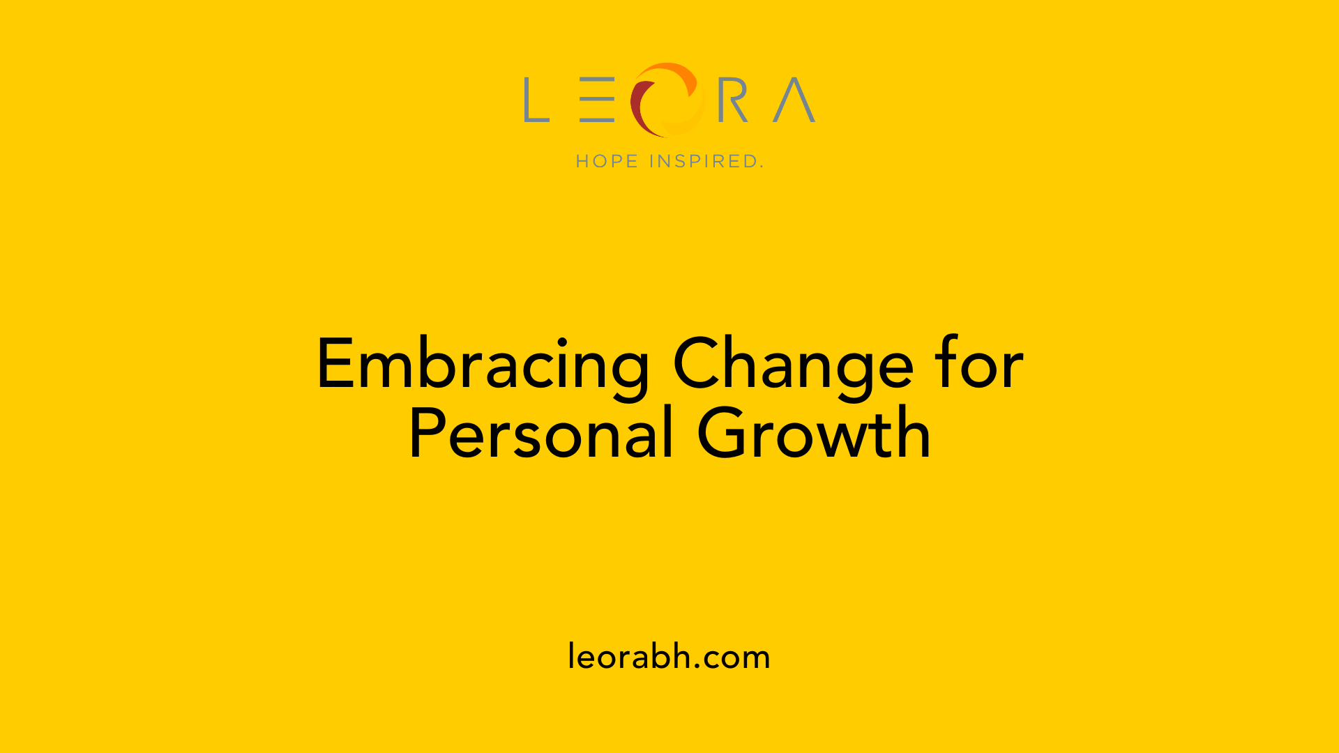 Embracing Change for Personal Growth