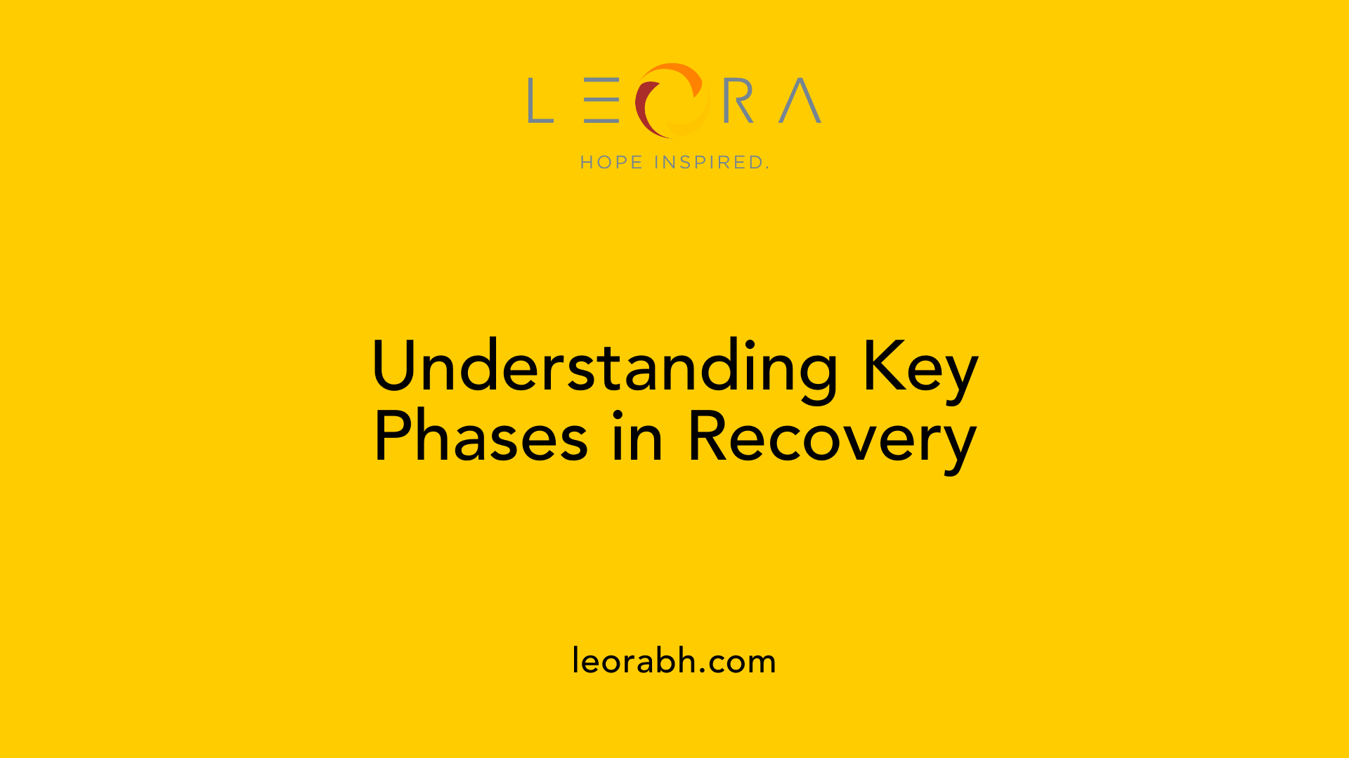 Understanding Key Phases in Recovery