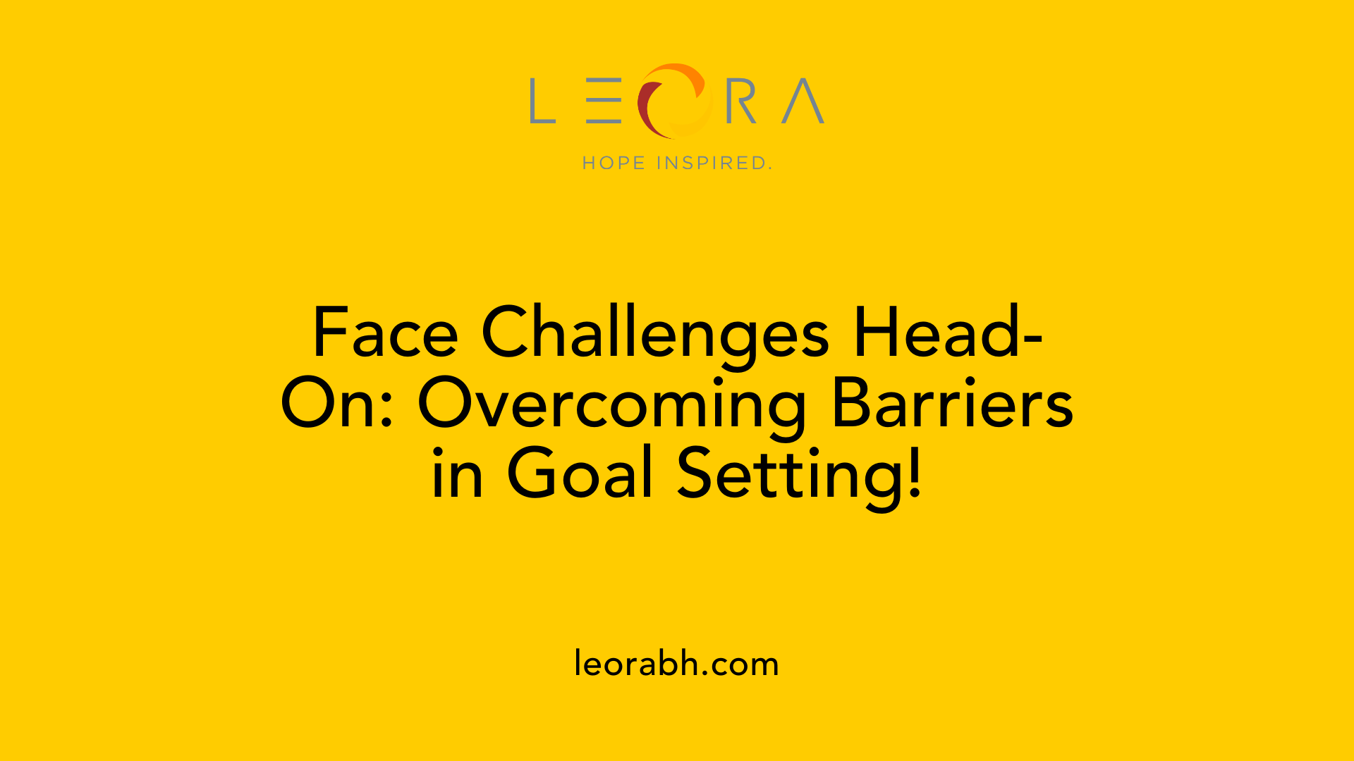 Face Challenges Head-On: Overcoming Barriers in Goal Setting!