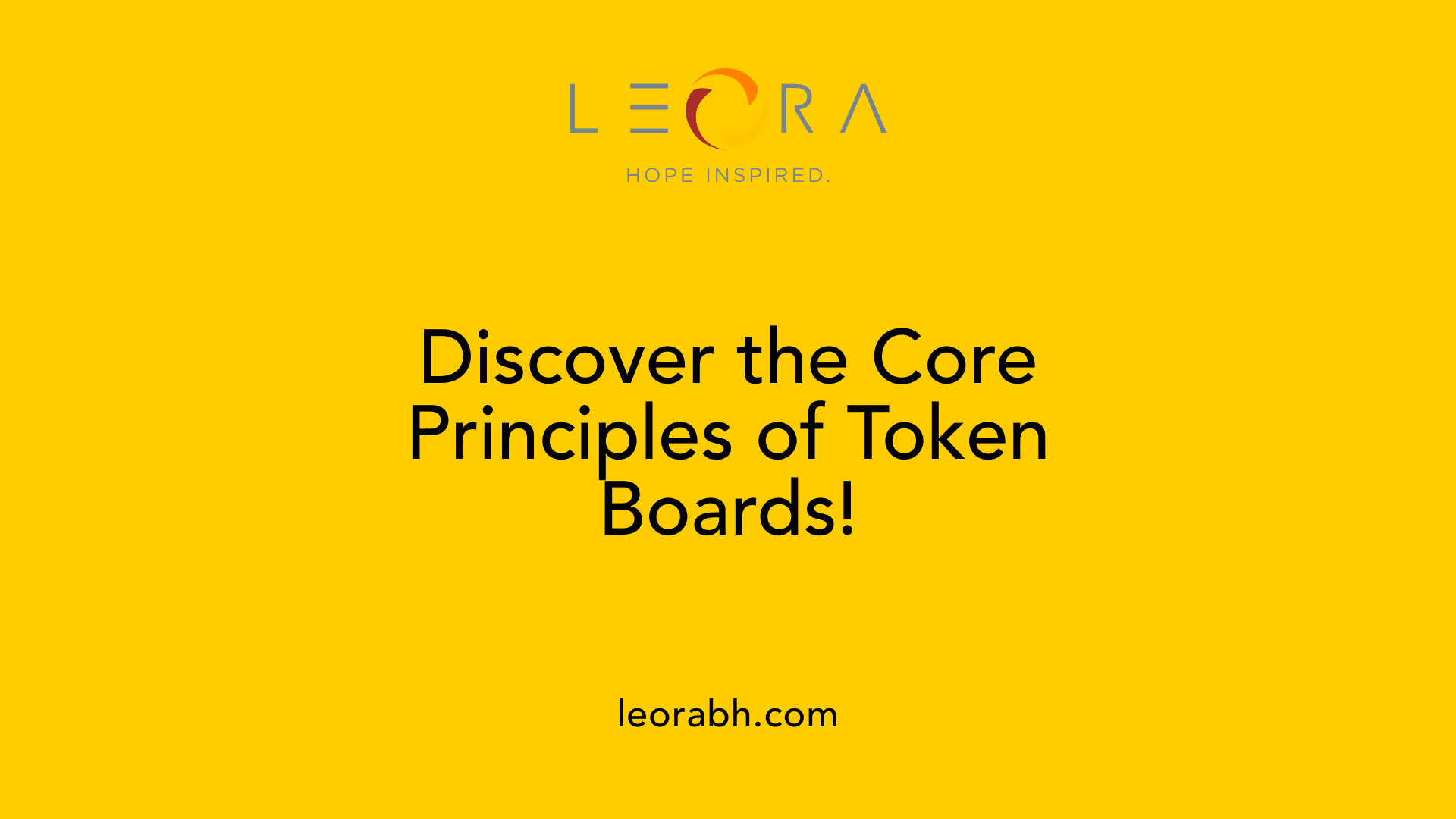 Discover the Core Principles of Token Boards!