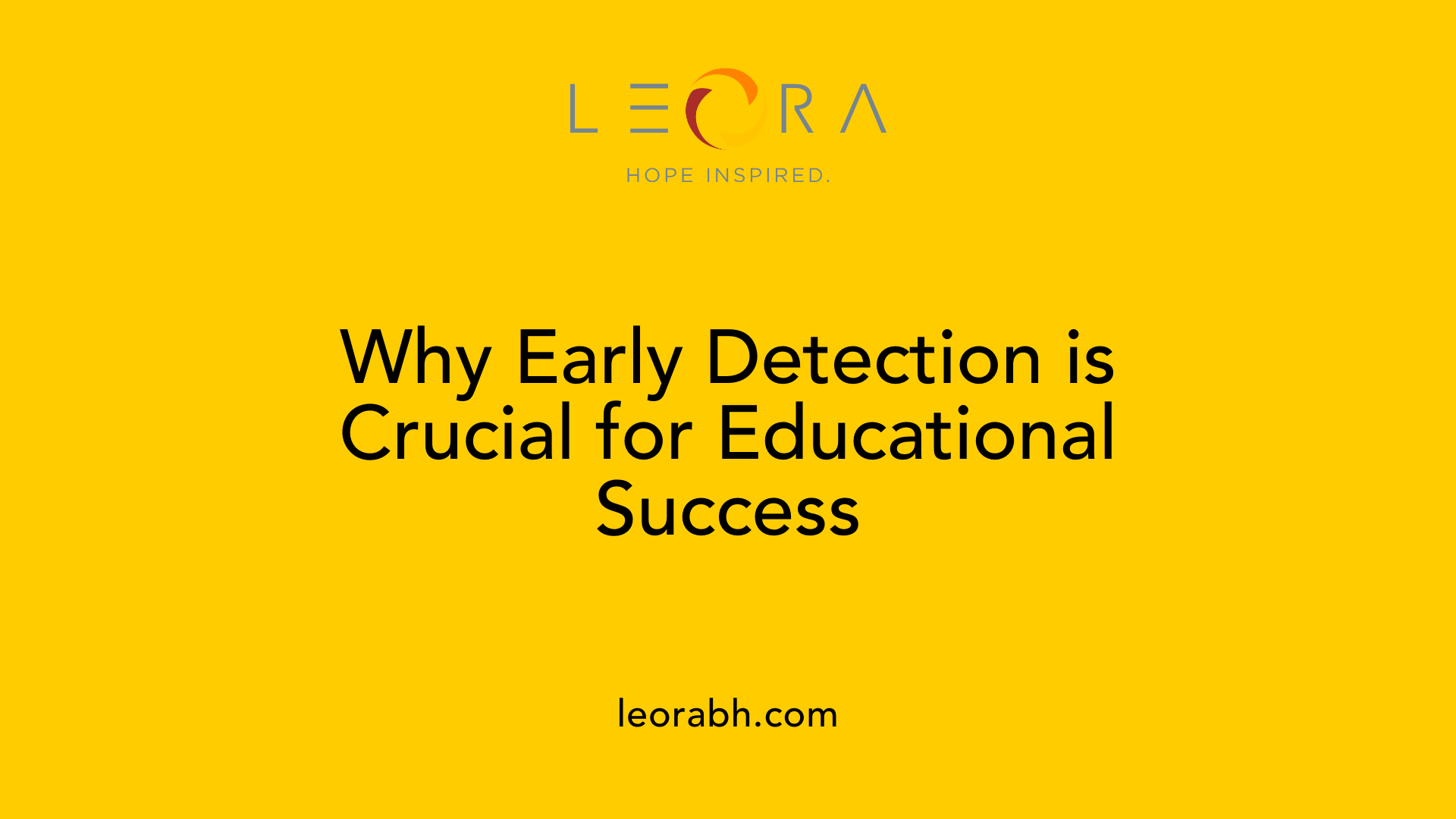 Why Early Detection is Crucial for Educational Success