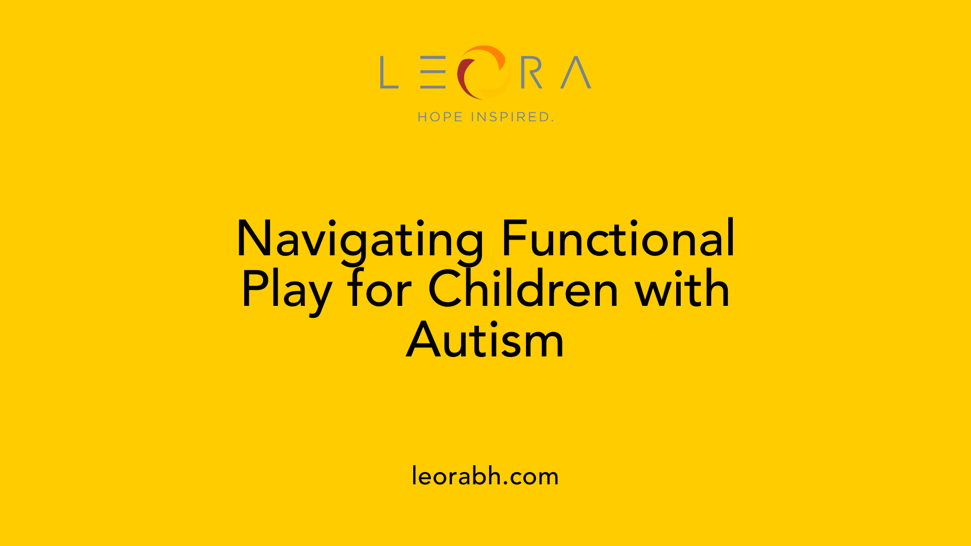 Navigating Functional Play for Children with Autism