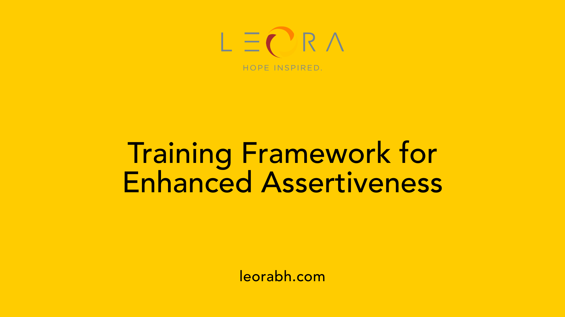 Training Framework for Enhanced Assertiveness