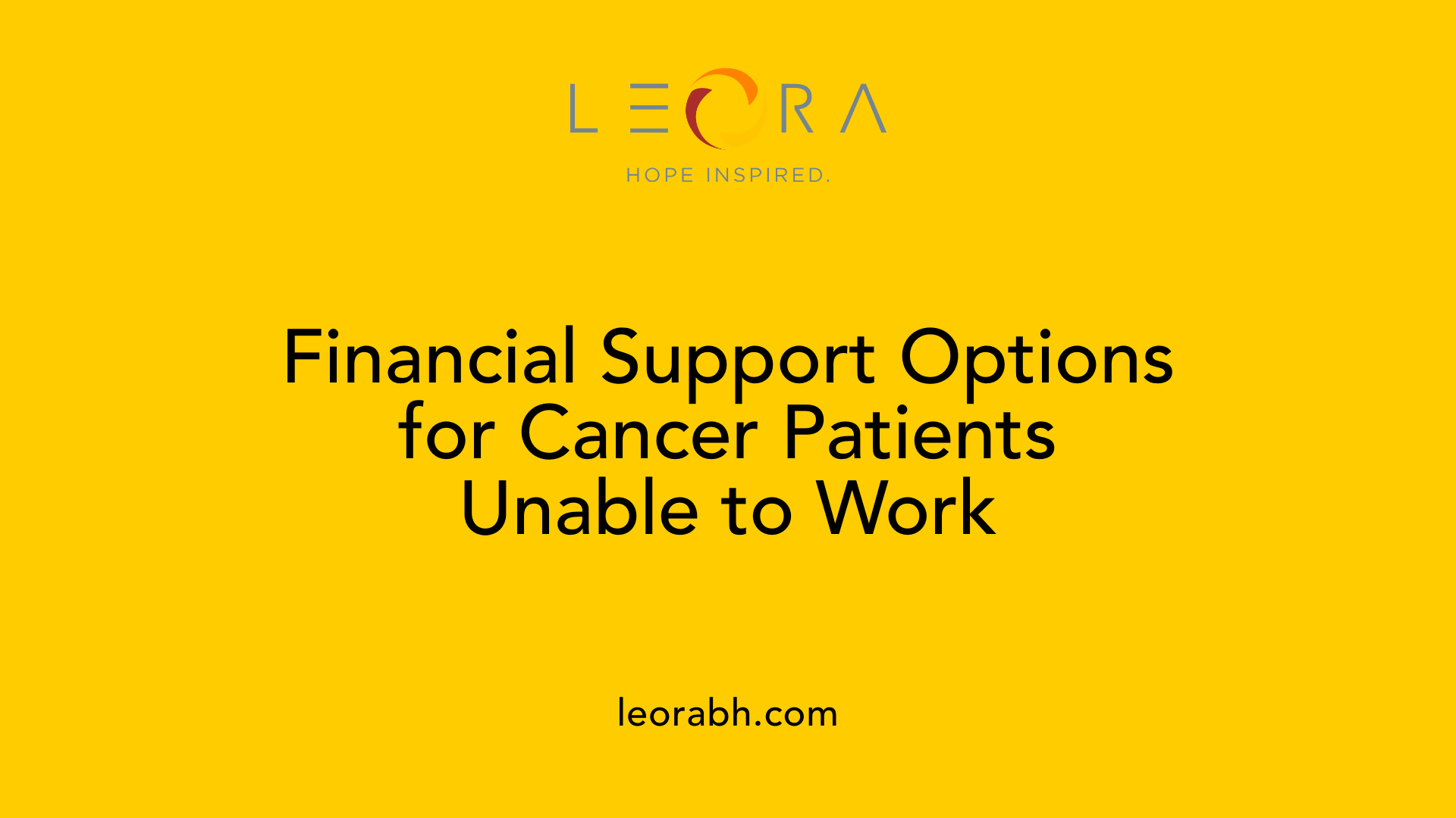 Financial Support Options for Cancer Patients Unable to Work