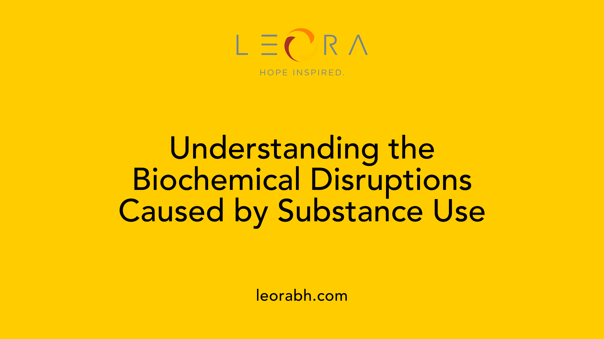 Understanding the Biochemical Disruptions Caused by Substance Use
