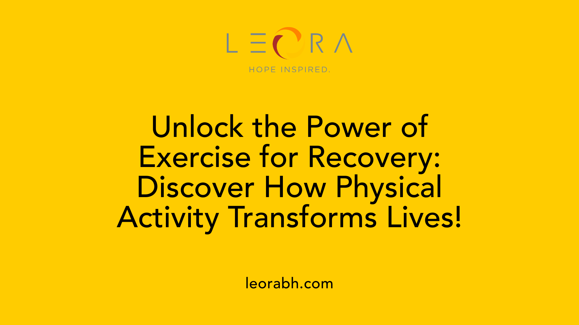 Unlock the Power of Exercise for Recovery: Discover How Physical Activity Transforms Lives!