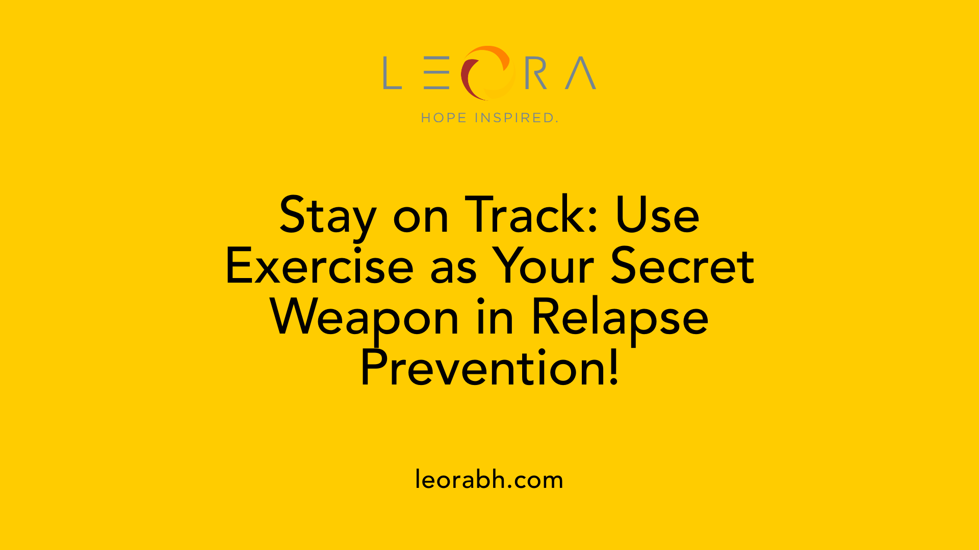 Stay on Track: Use Exercise as Your Secret Weapon in Relapse Prevention!