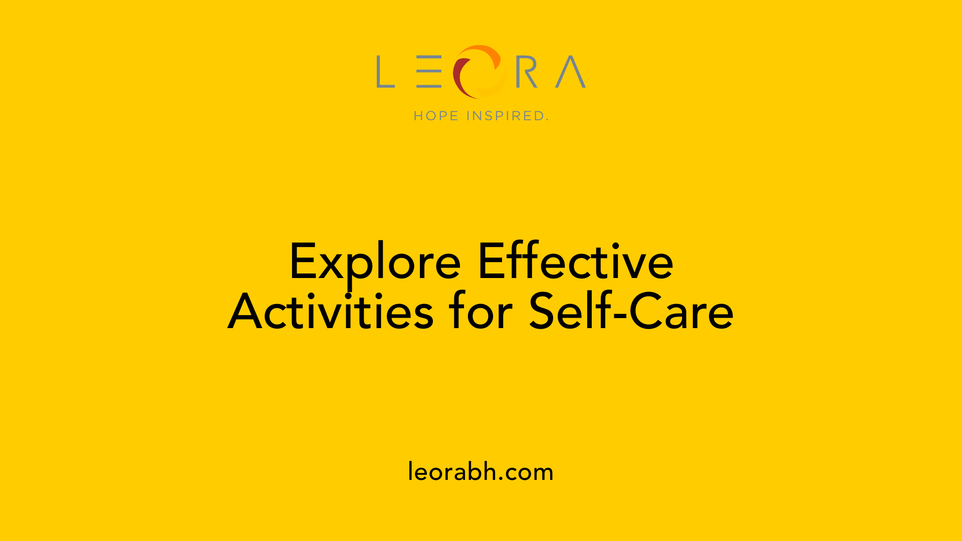 Explore Effective Activities for Self-Care