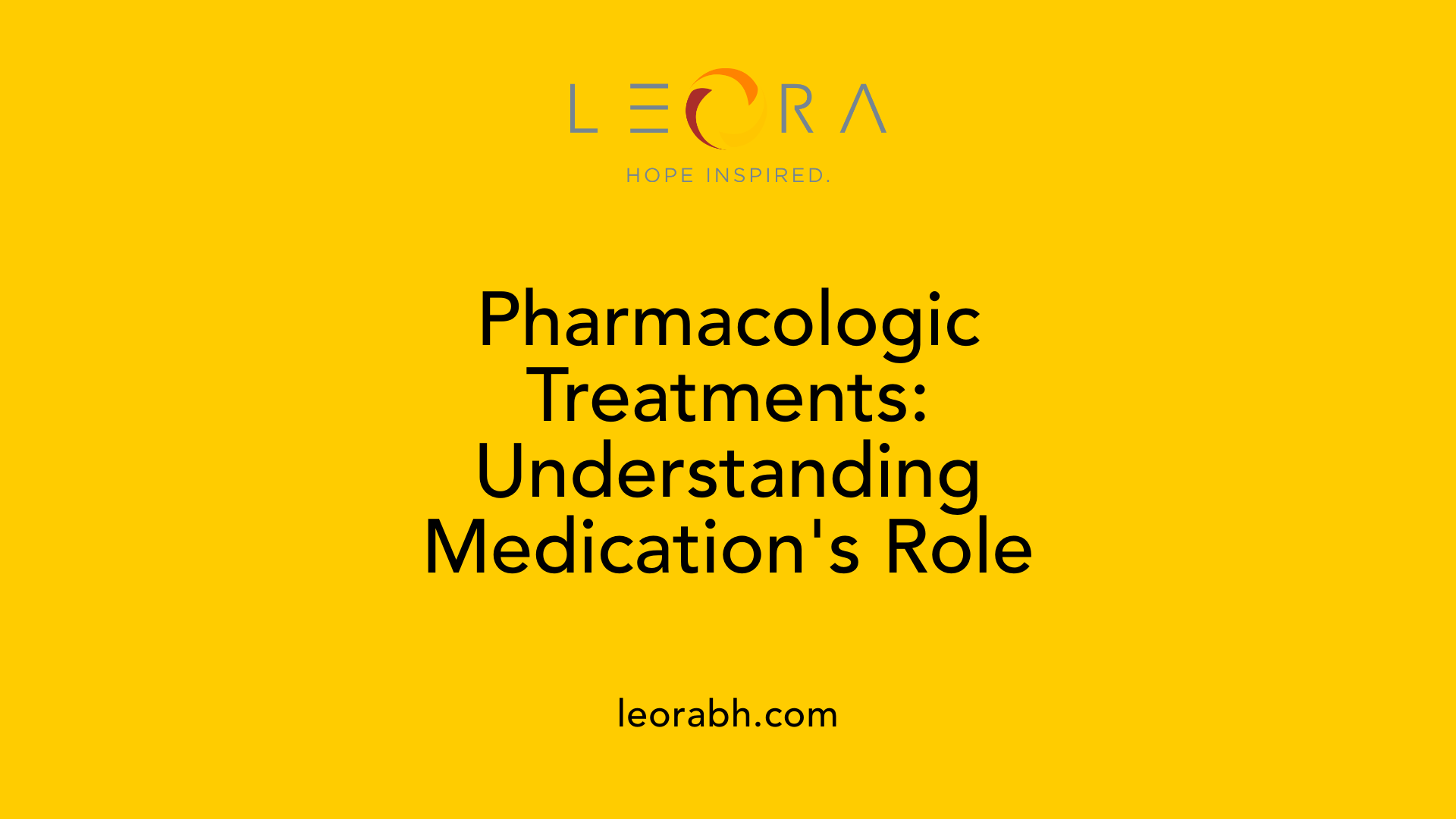 Pharmacologic Treatments: Understanding Medication's Role